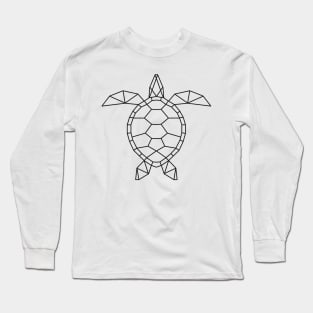 Geometric turtle Long Sleeve T-Shirt